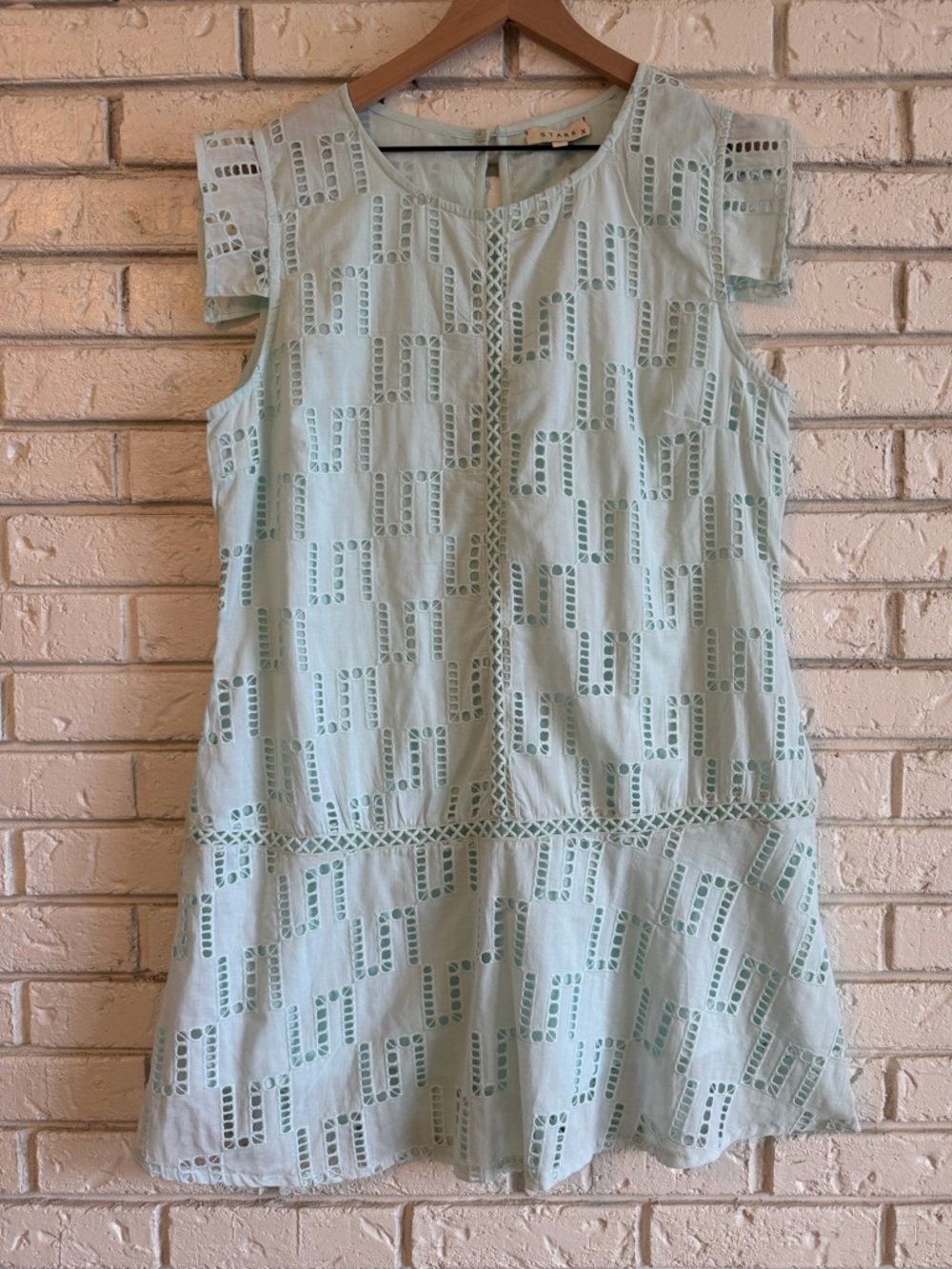 NWT Starkx Eyelet Carmen Dress